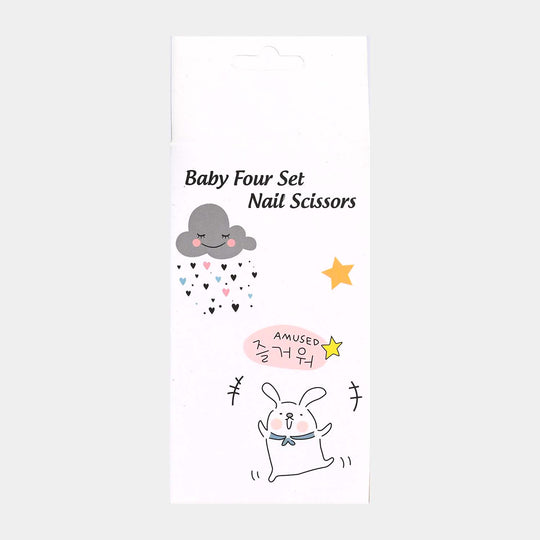 Grooming Kit 4PCs New Born Set | Pink