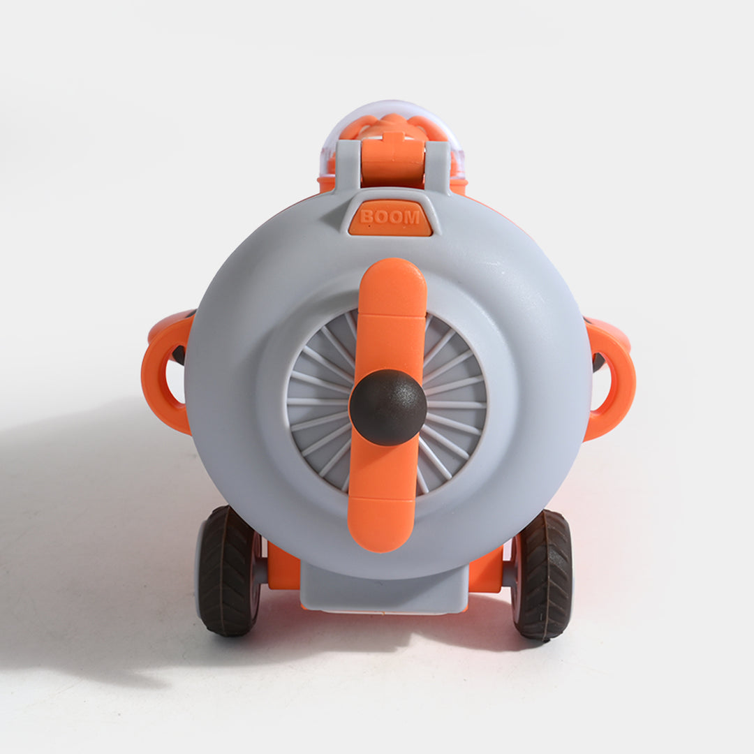 AEROPLANE WATER BOTTLE/BEAKER | SH2693 - ORANGE