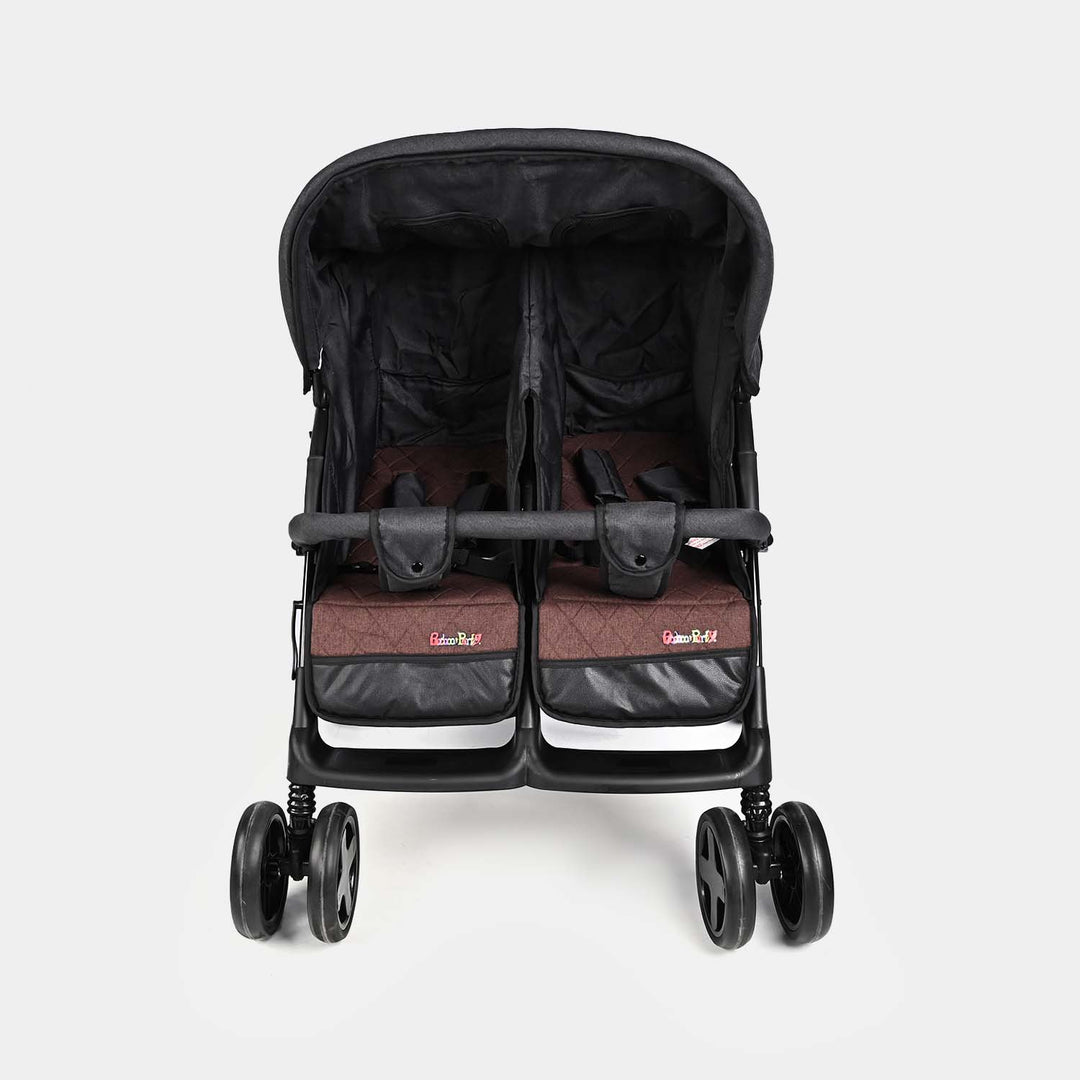 BP Twins Stroller Side by Side - Black