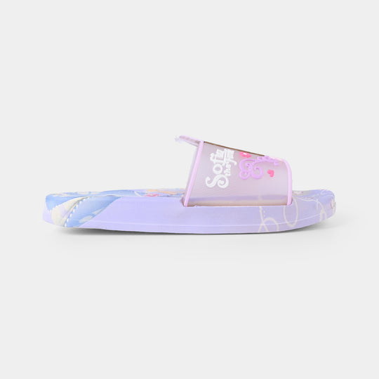 Girls Slippers 208-A12-PURPLE