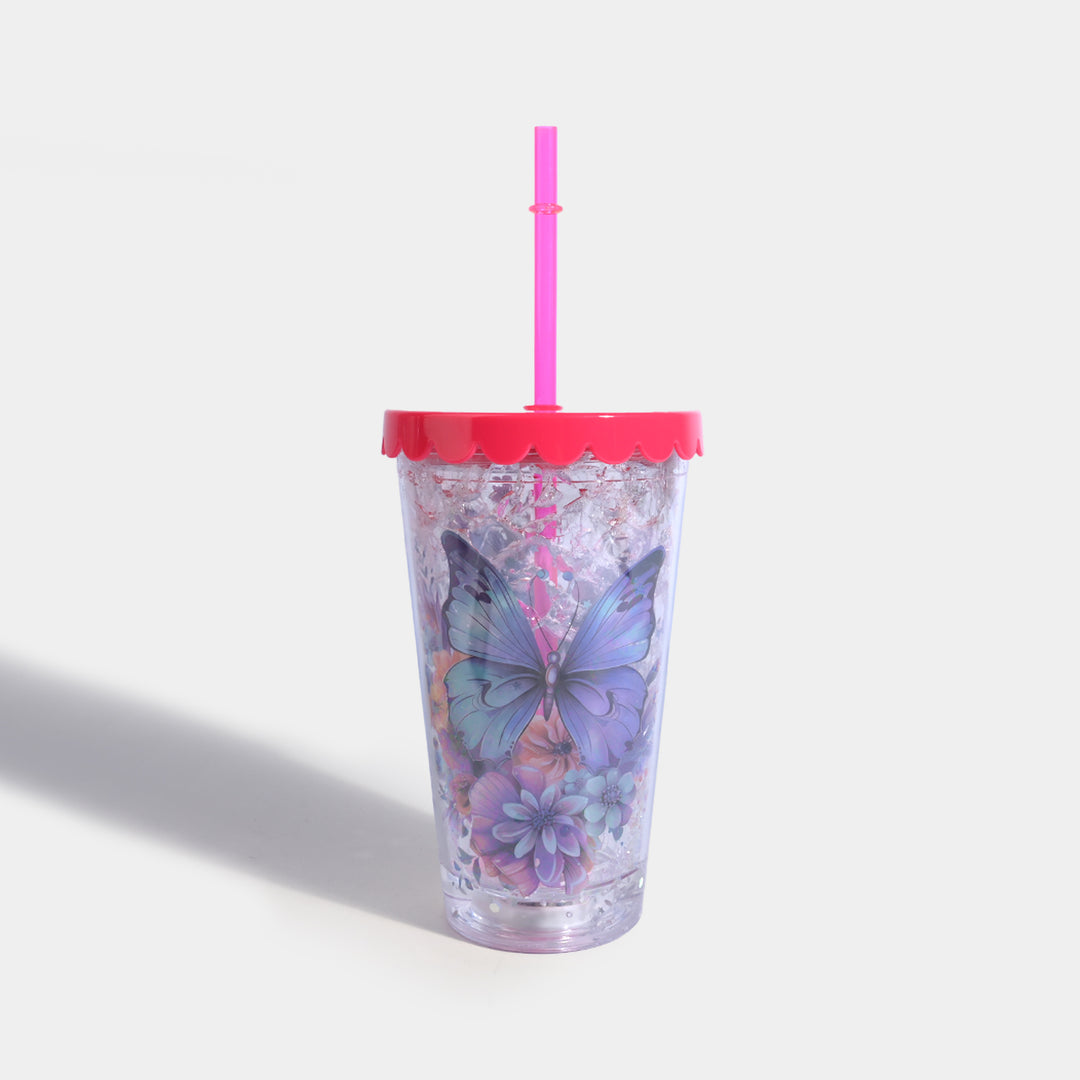 Fancy Acrylic Straw Mug/Cup For Kids