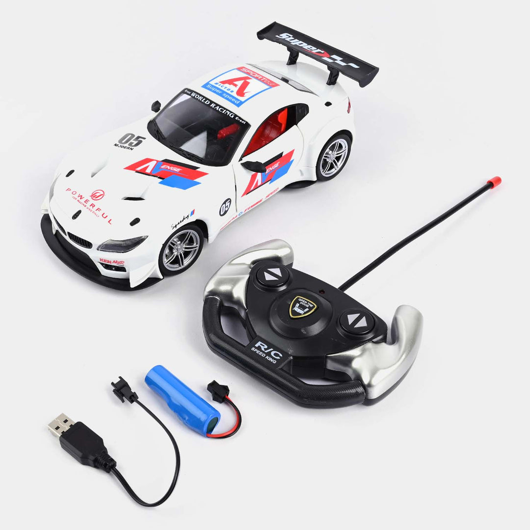 Remote Control Racing Champion Car With Light For Kids