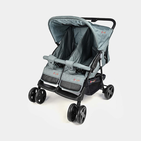 double stroller prices in pakistan BP Twins Stroller Side By Side Green BP500 - Price in Pakistan