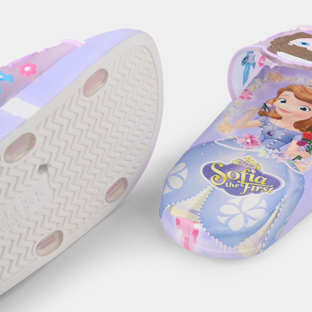Girls Slippers 208-A12-PURPLE
