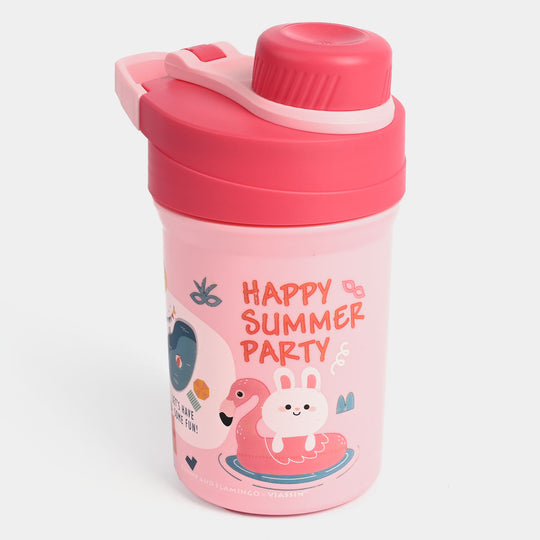 Plastic Lunch Box With Bottle For Kids