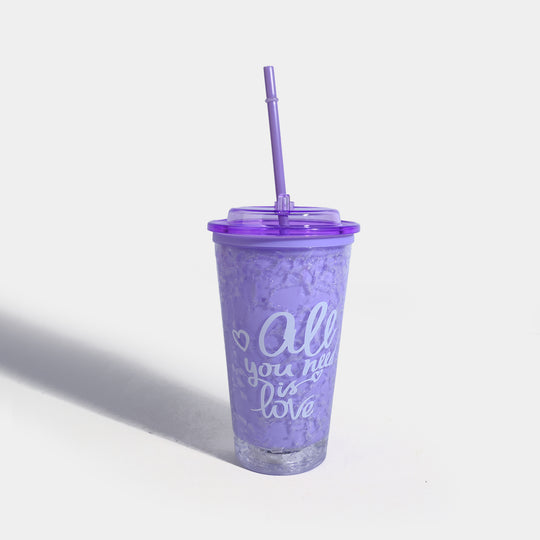 Fancy Acrylic Straw Mug/Cup For Kids