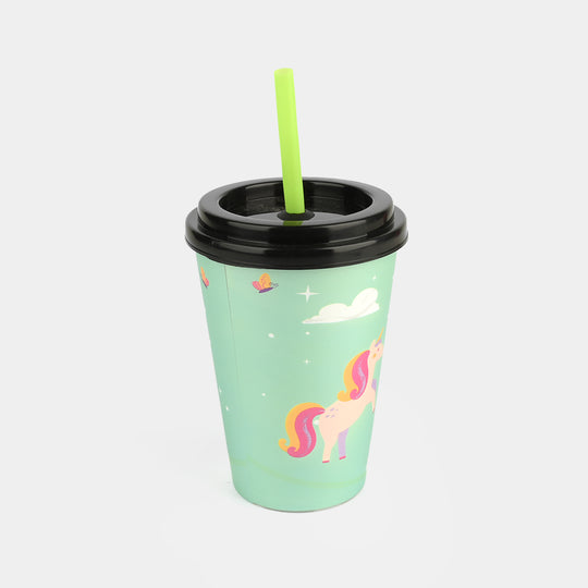 Sipper Cup L Green-Rainbow