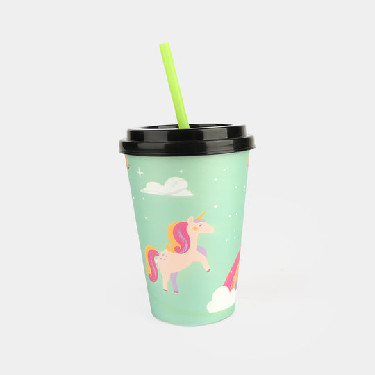Sipper Cup L Green-Rainbow
