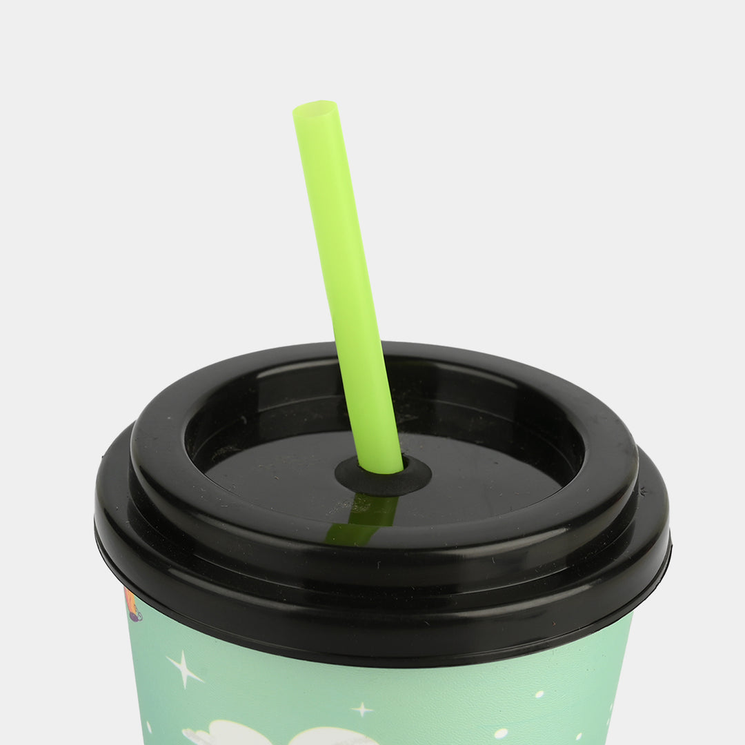 Sipper Cup L Green-Rainbow