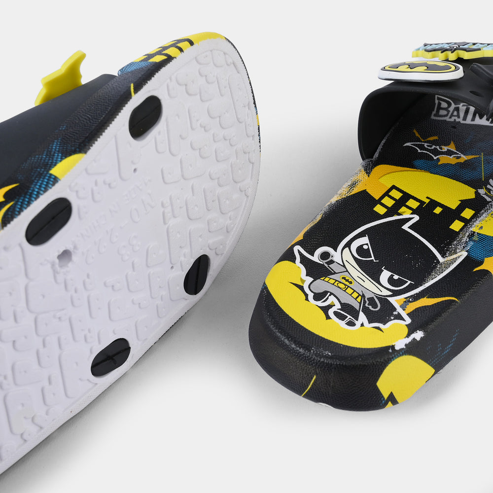 Boys Slippers 222-BLACK