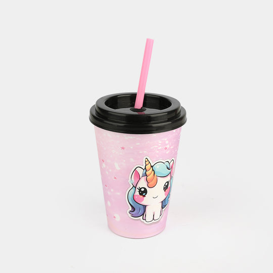 Sipper Cup Purple-Unicorn