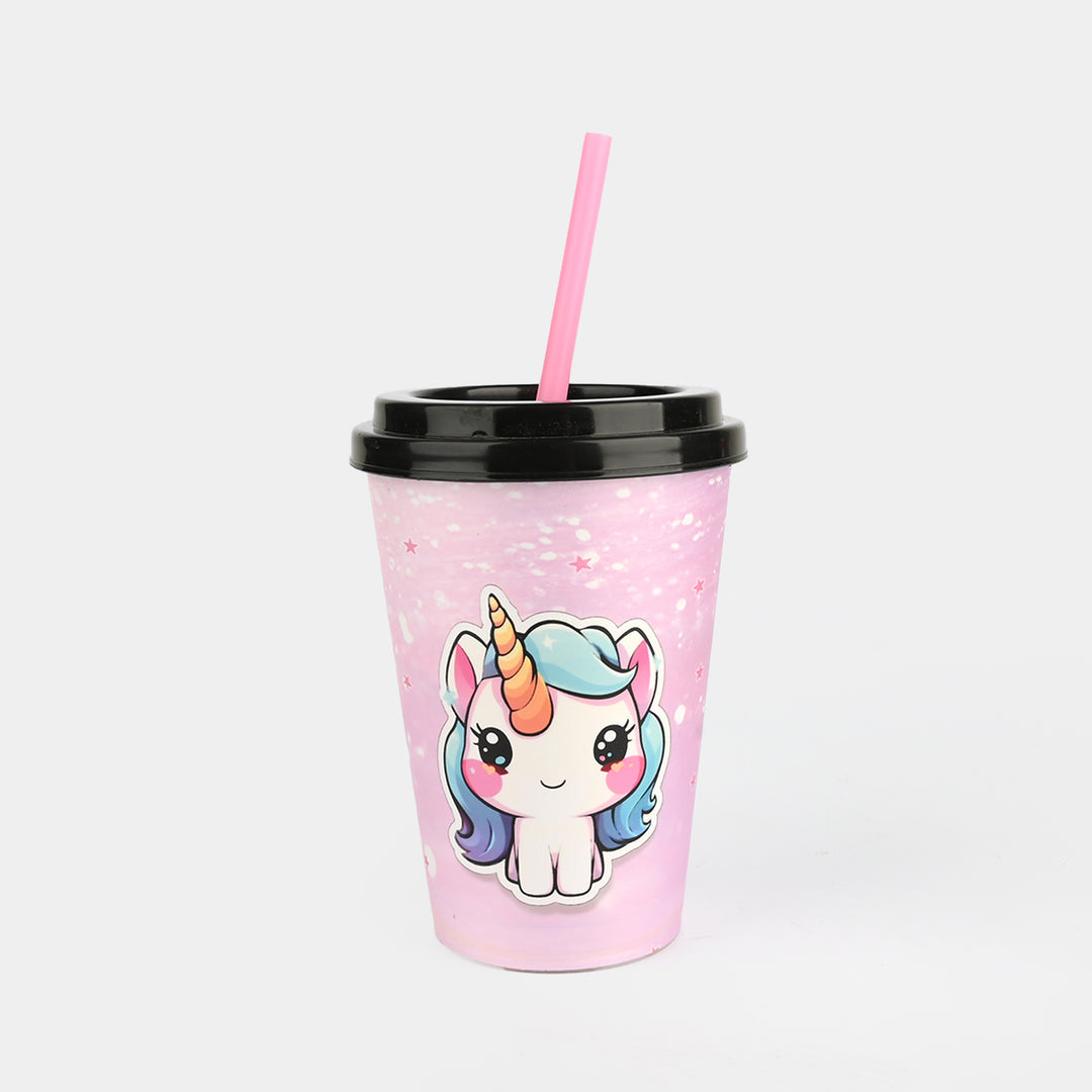 Sipper Cup Purple-Unicorn