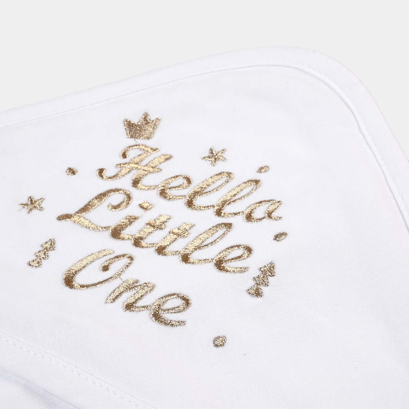 Baby Wrapping Sheet Golden Printed Hello Little One