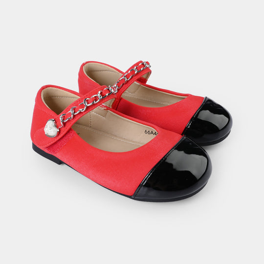 Girls Pumps 66A45-RED