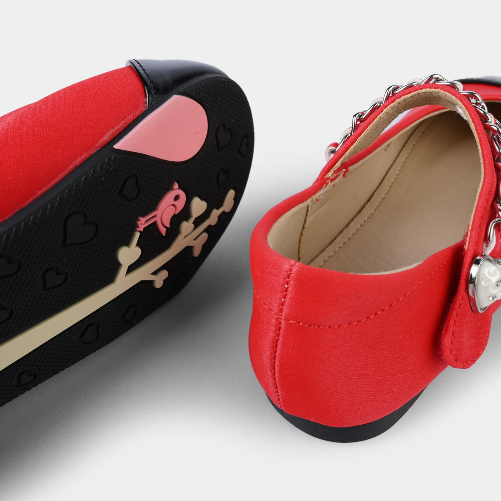 Girls Pumps 66A45-RED