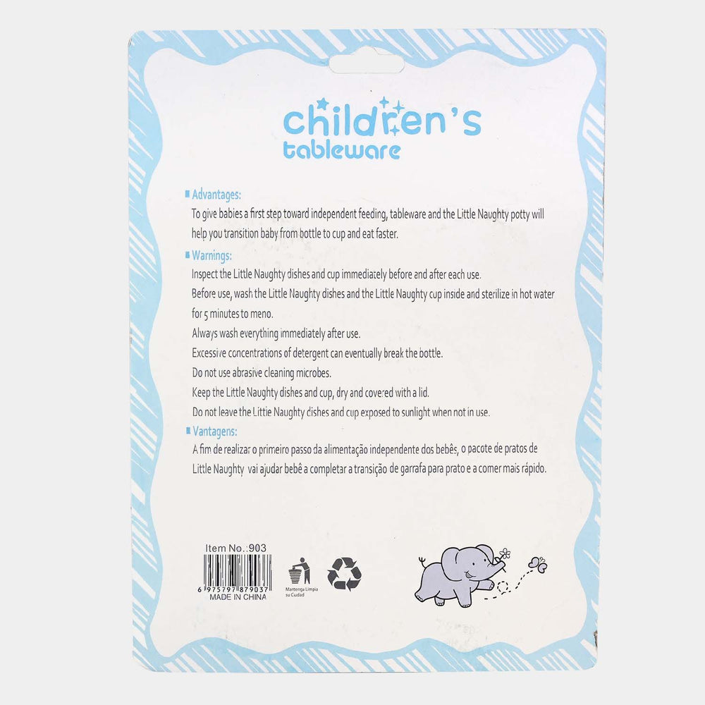 Baby Tableware Feeding Set Blue