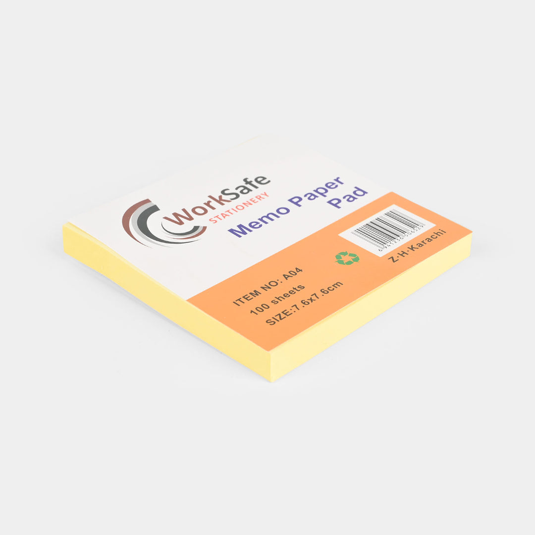 Work Safe Sticky Note (3x3)