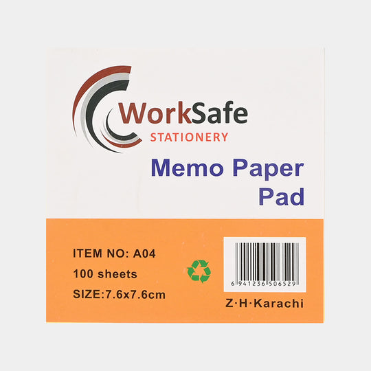 Work Safe Sticky Note (3x3)