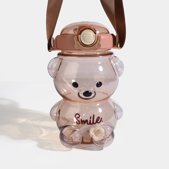 CHARACTER WATER BOTTLE/BEAKER | SH2685 - BROWN