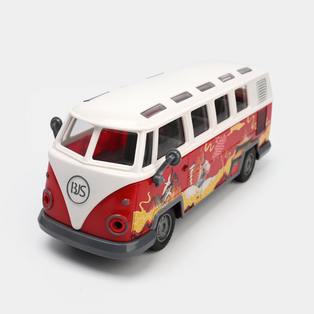 Remote Control Bus With Light For Kids