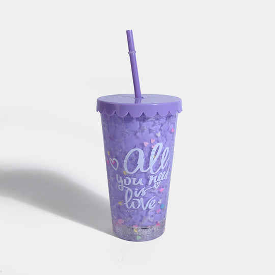 Fancy Acrylic Straw Mug/Cup For Kids