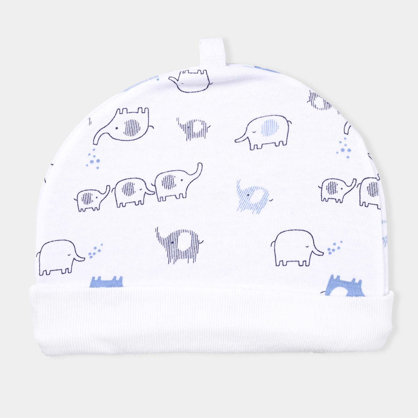 Infant Unisex Cotton Interlock Caps Set Marine Life-MIX