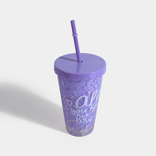 Fancy Acrylic Straw Mug/Cup For Kids