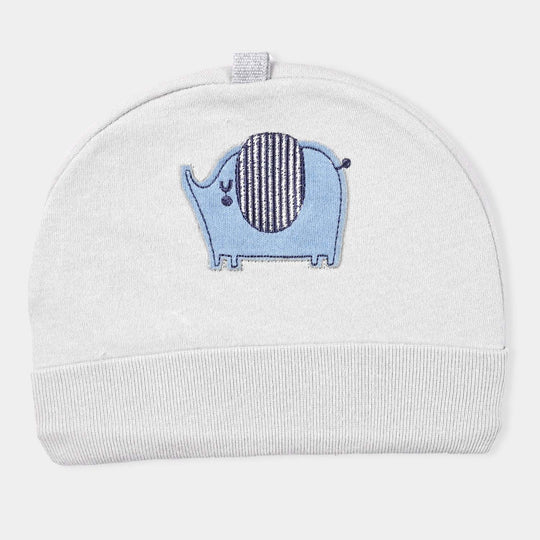 Infant Unisex Cotton Interlock Caps Set Marine Life-MIX