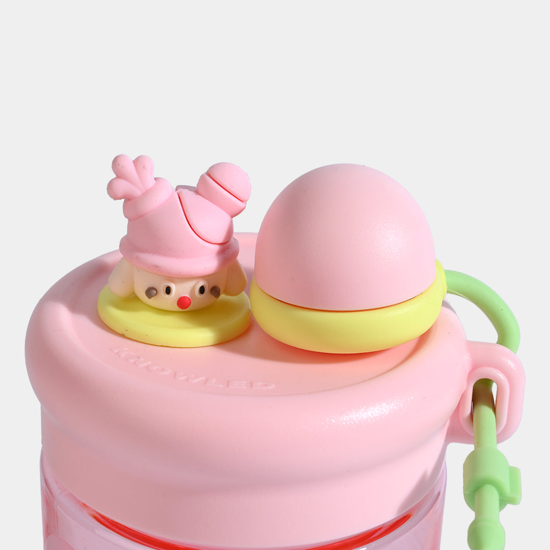 CUTE CARTOON WATER BOTTLE/BEAKER | SH2690 - PINK