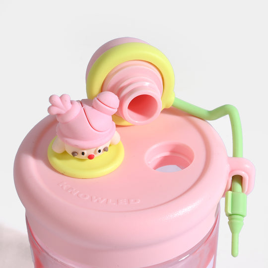 CUTE CARTOON WATER BOTTLE/BEAKER | SH2690 - PINK