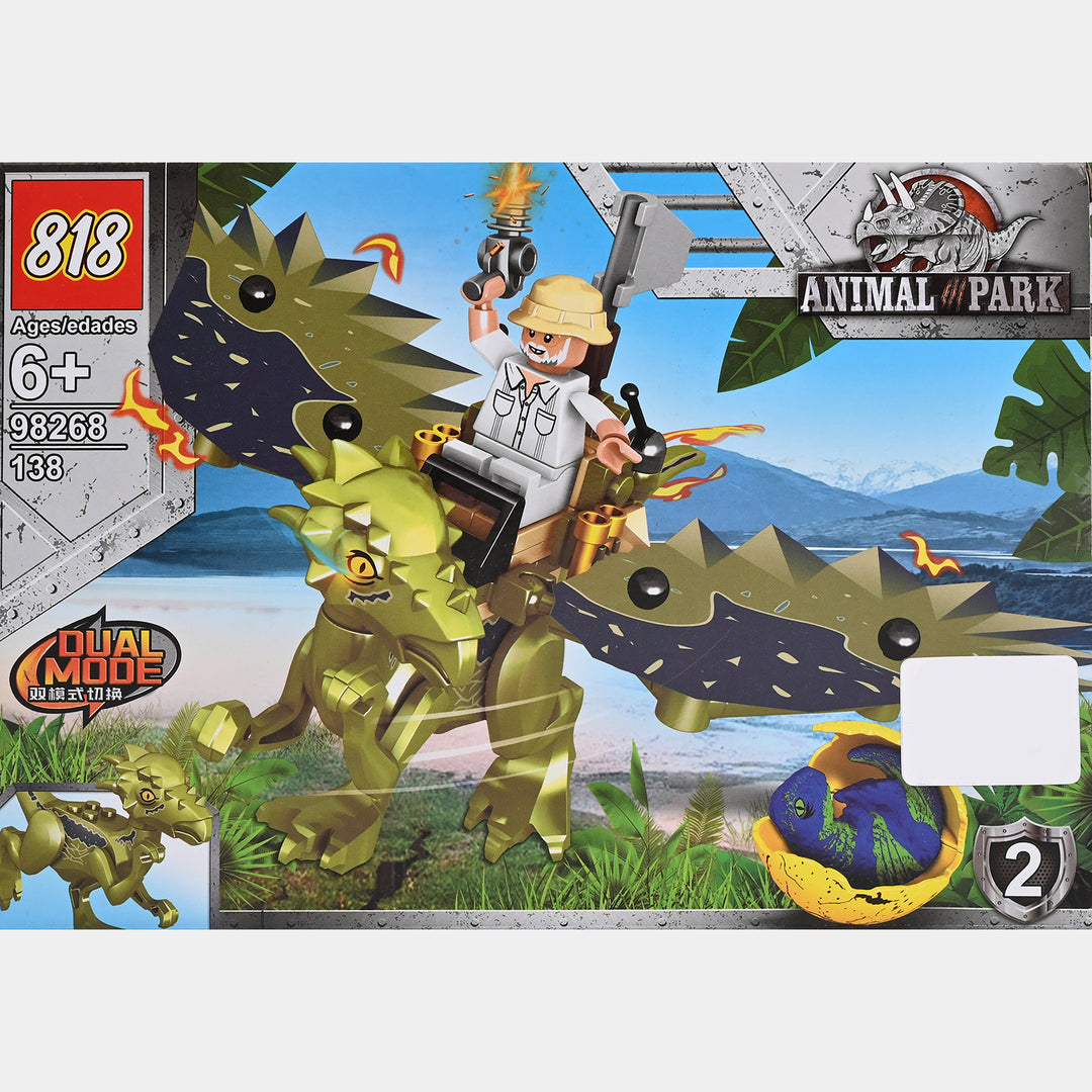Dinosaur Building Blocks Set For Kids
