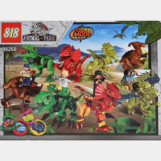 Dinosaur Building Blocks Set For Kids