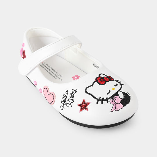 Girls Pumps HB1159-7-WHITE