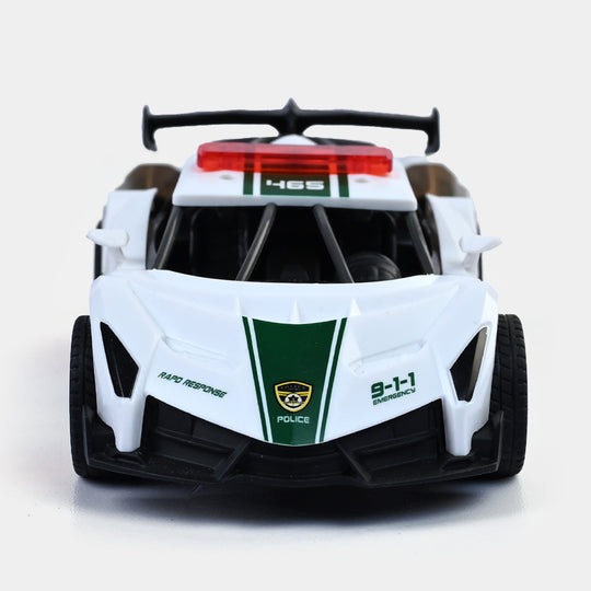 Friction Mini Car with Light & Music