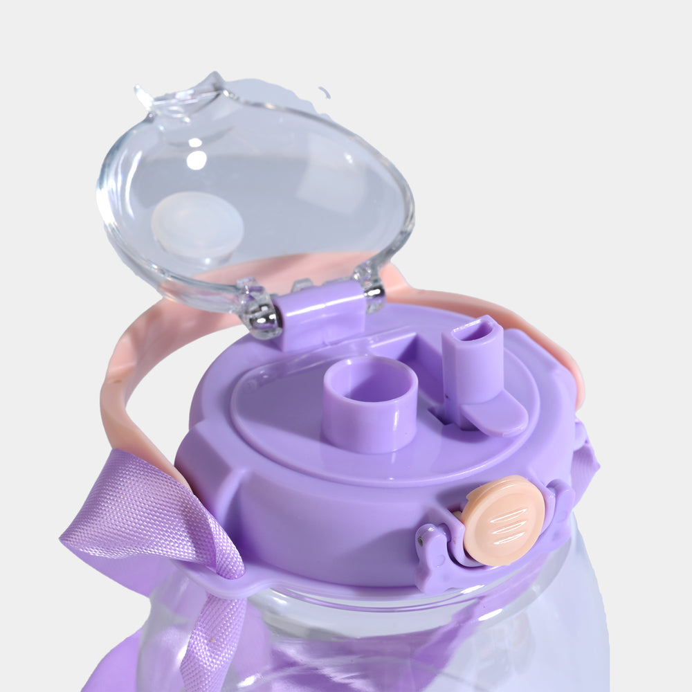 KIDS PLASTIC WATER BOTTLE/BEAKER | SH2688 - PURPLE