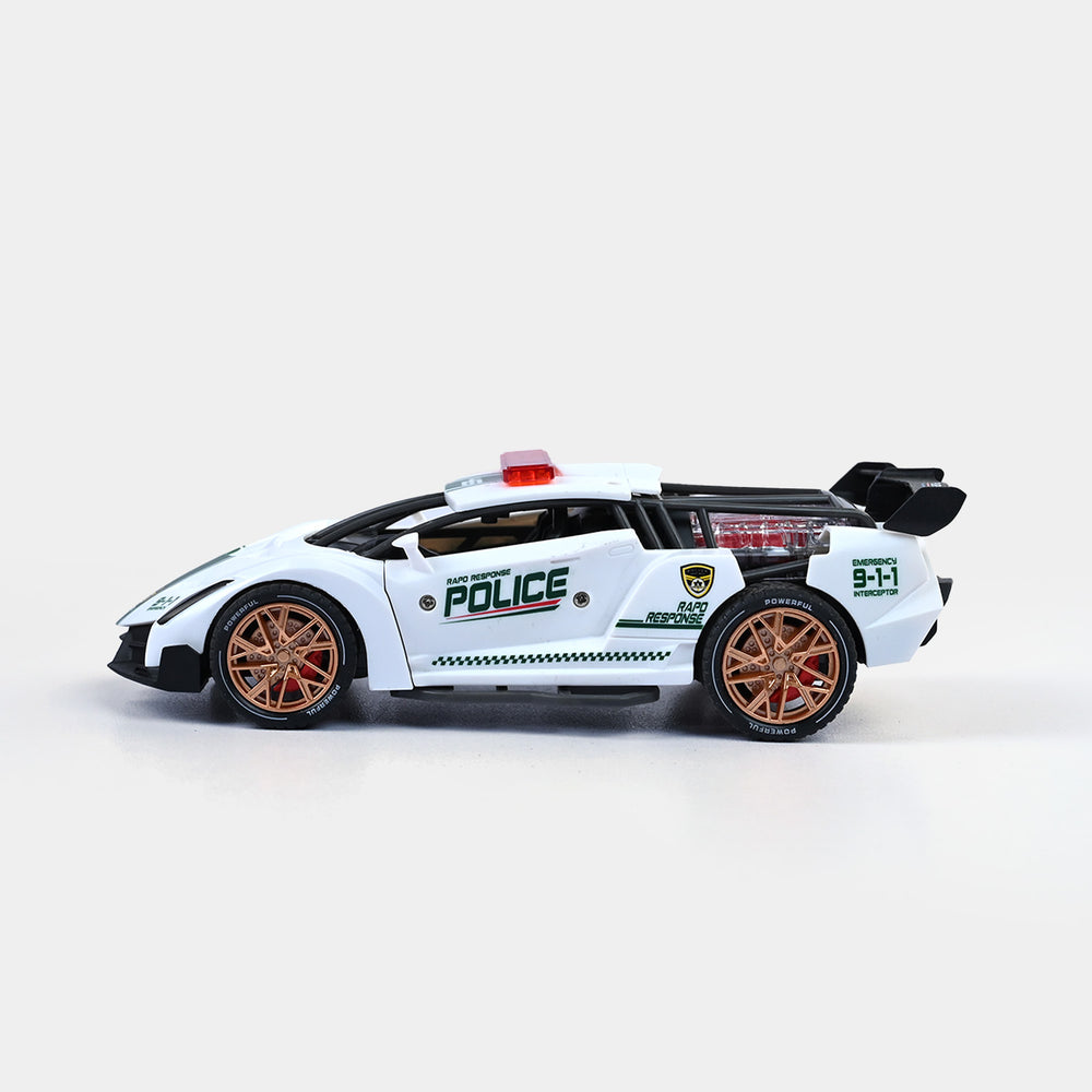 Friction Mini Car with Light & Music