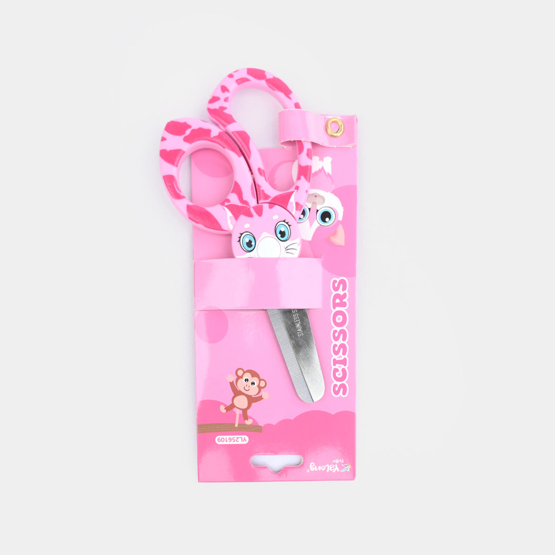 Preschool & Elementary Safety Scissors with Fun Animal Handle