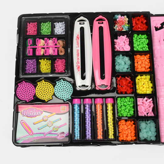 3 In 1  Beads jewelry Project Set For Girls