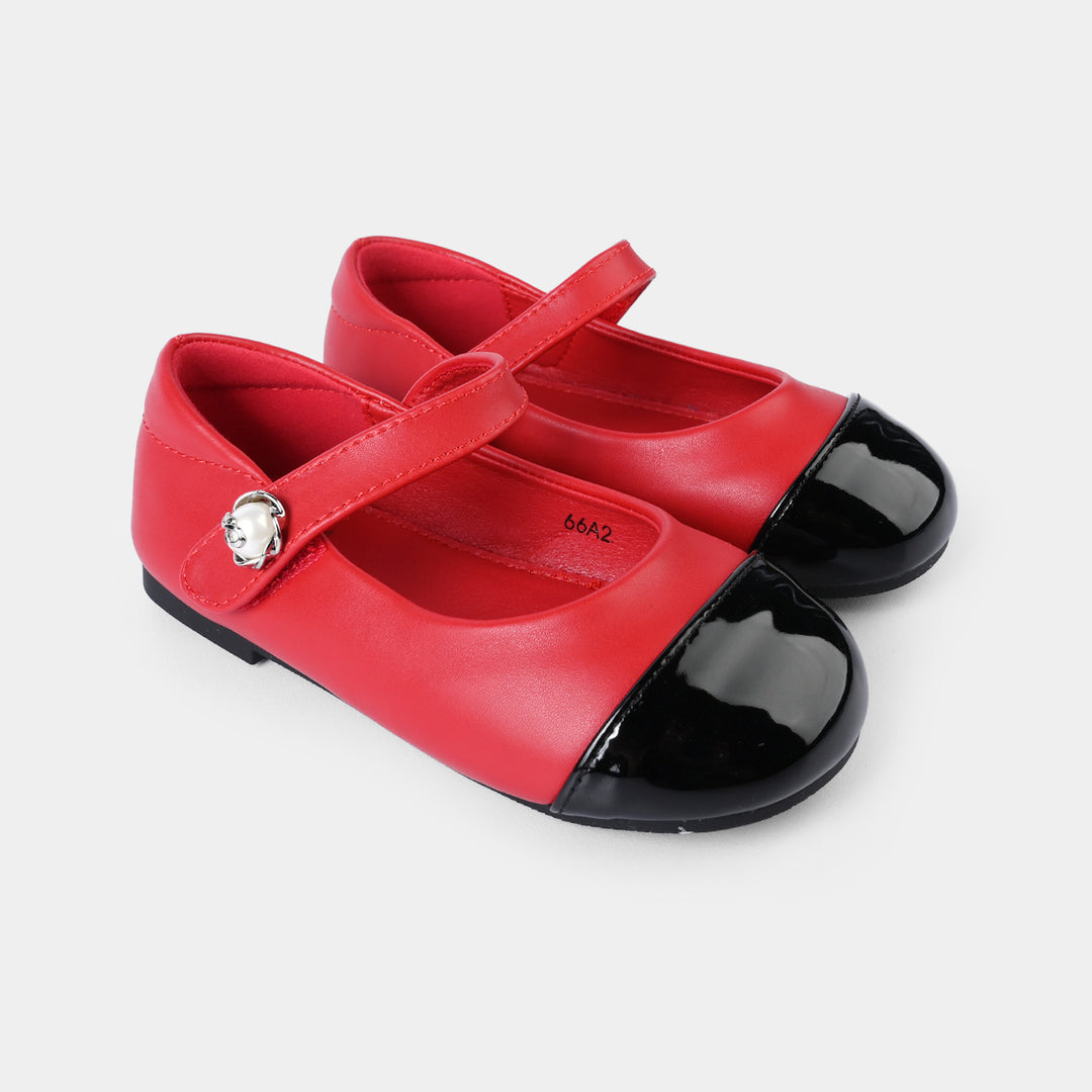 Girls Pumps 66A2-RED