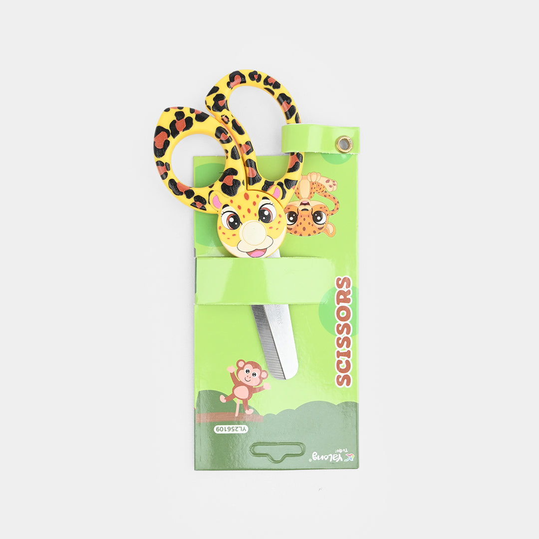 Preschool & Elementary Safety Scissors with Fun Animal Handle