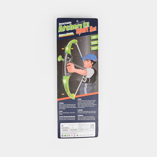 Detachable Archery Kit Sport Set (Bow & Arrow)