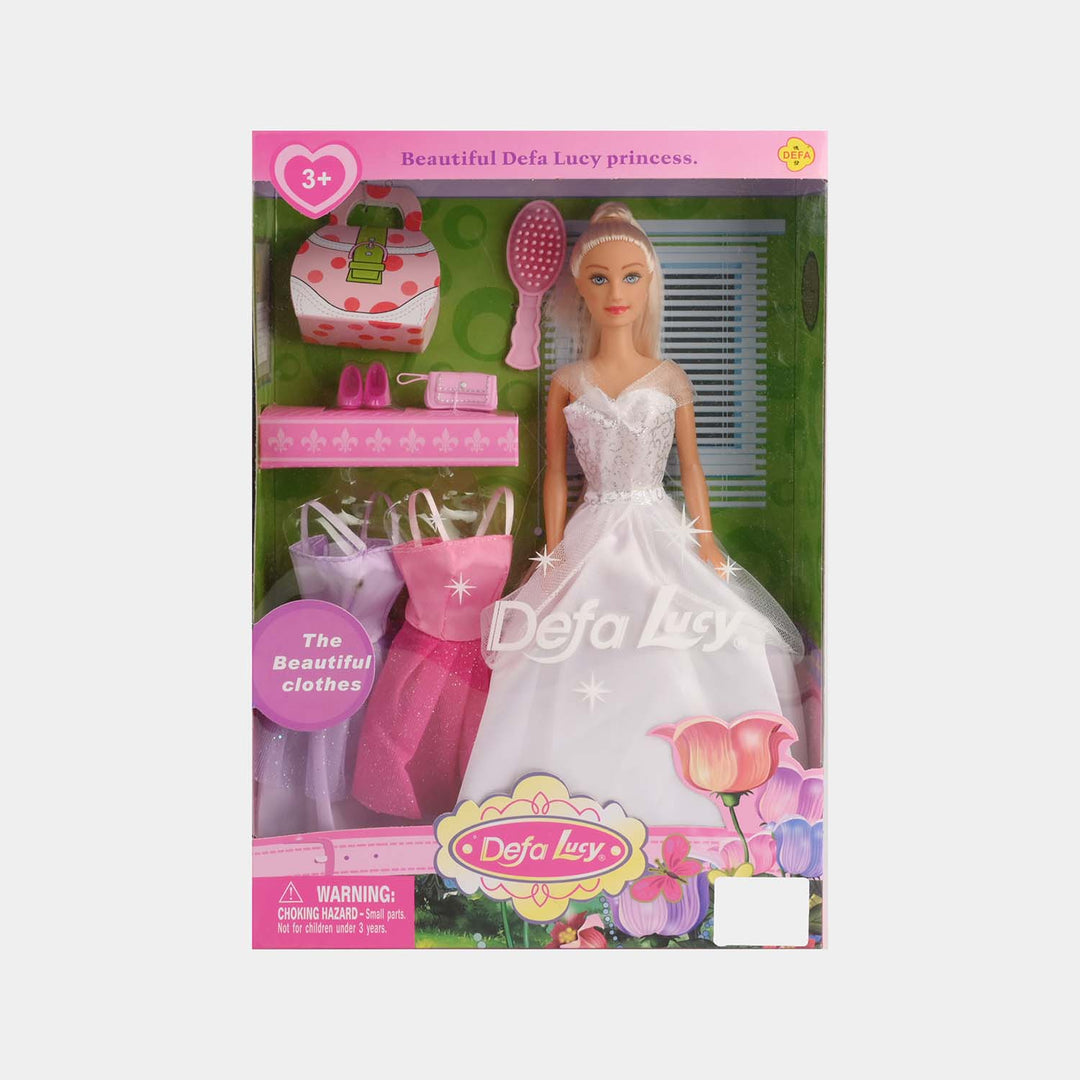 11.5" Beautiful Fashion Doll Play Set