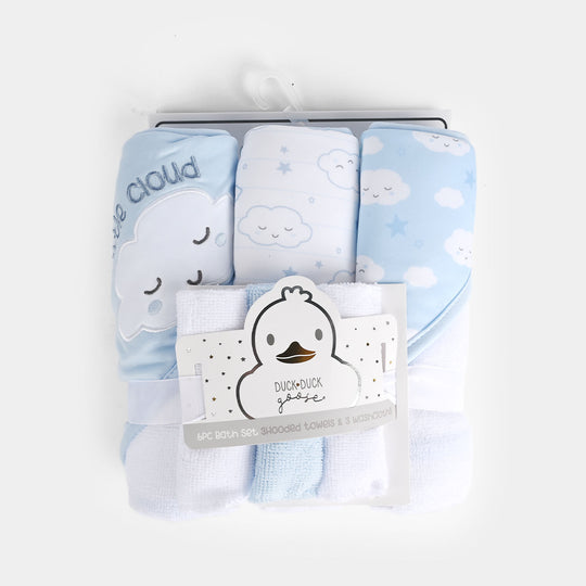 Bath Towels & Face Towels Pack of 6