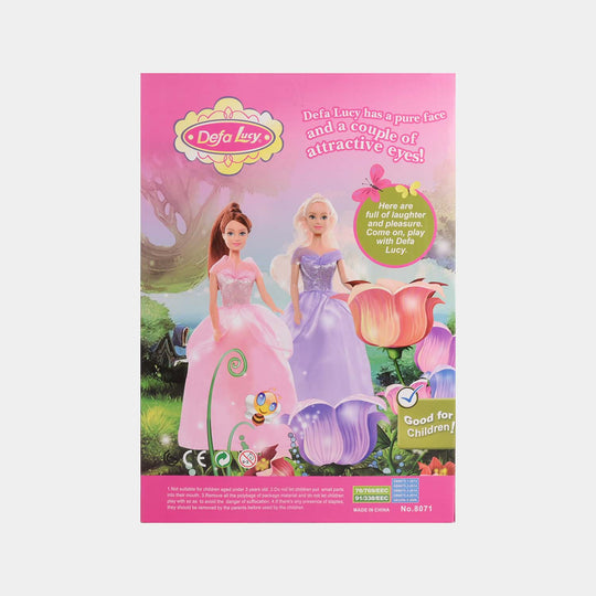 11.5" Beautiful Fashion Doll Play Set