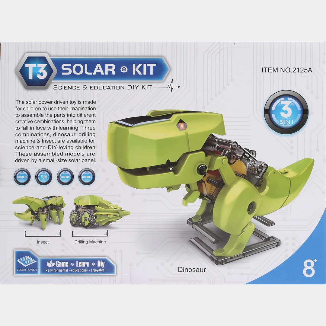 T3 Solar Kit – Educational DIY STEM Toy