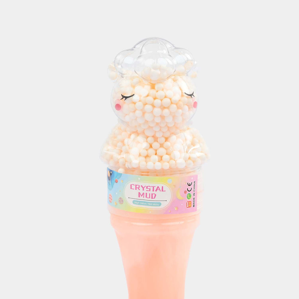 Crystal Mud Slime Toy with Foam Beads