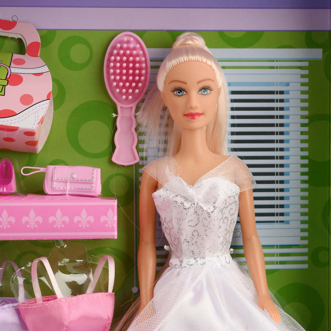 11.5" Beautiful Fashion Doll Play Set