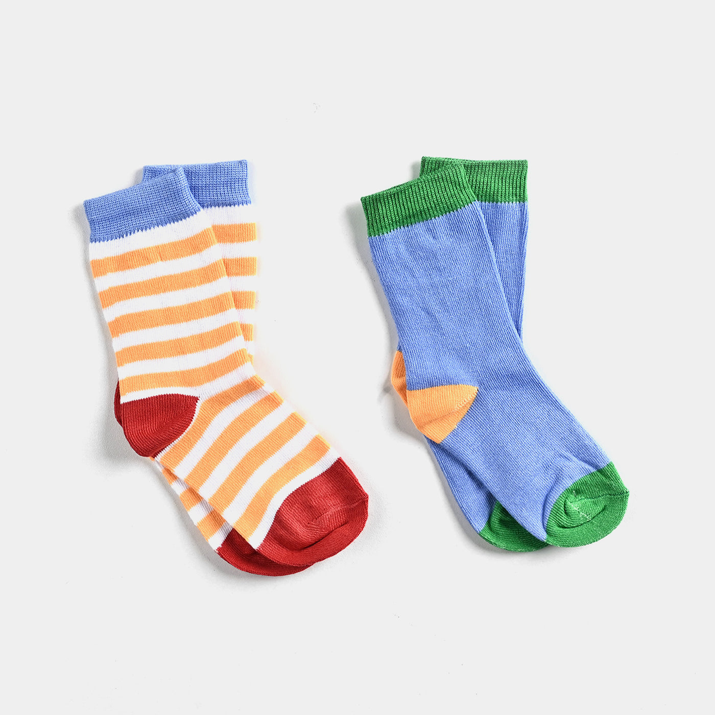 Infant Boys Pack of 2 Socks Crocodile-mIX