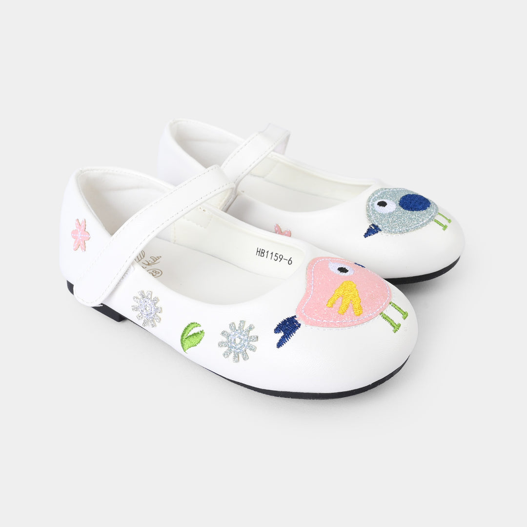 Girls Pumps HB1159-6-WHITE