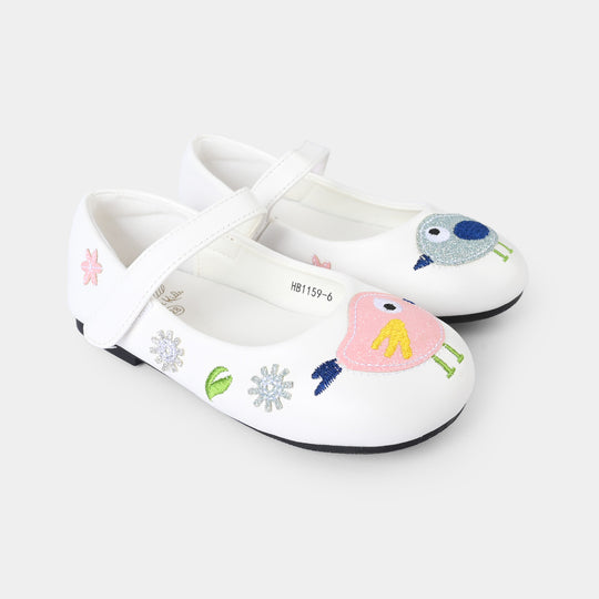 Girls Pumps HB1159-6-WHITE